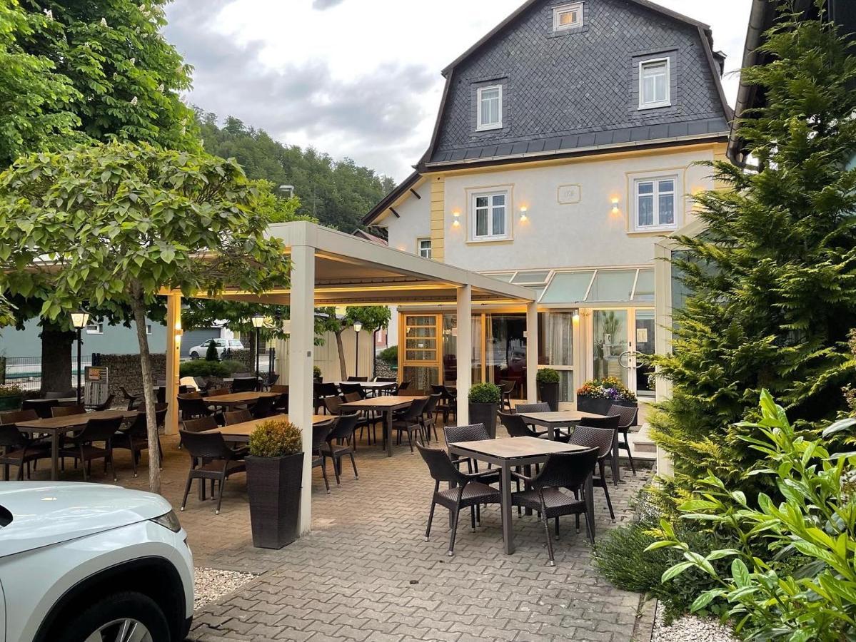 Hotel-Gasthof Huettensteinach Sonneberg Exterior foto